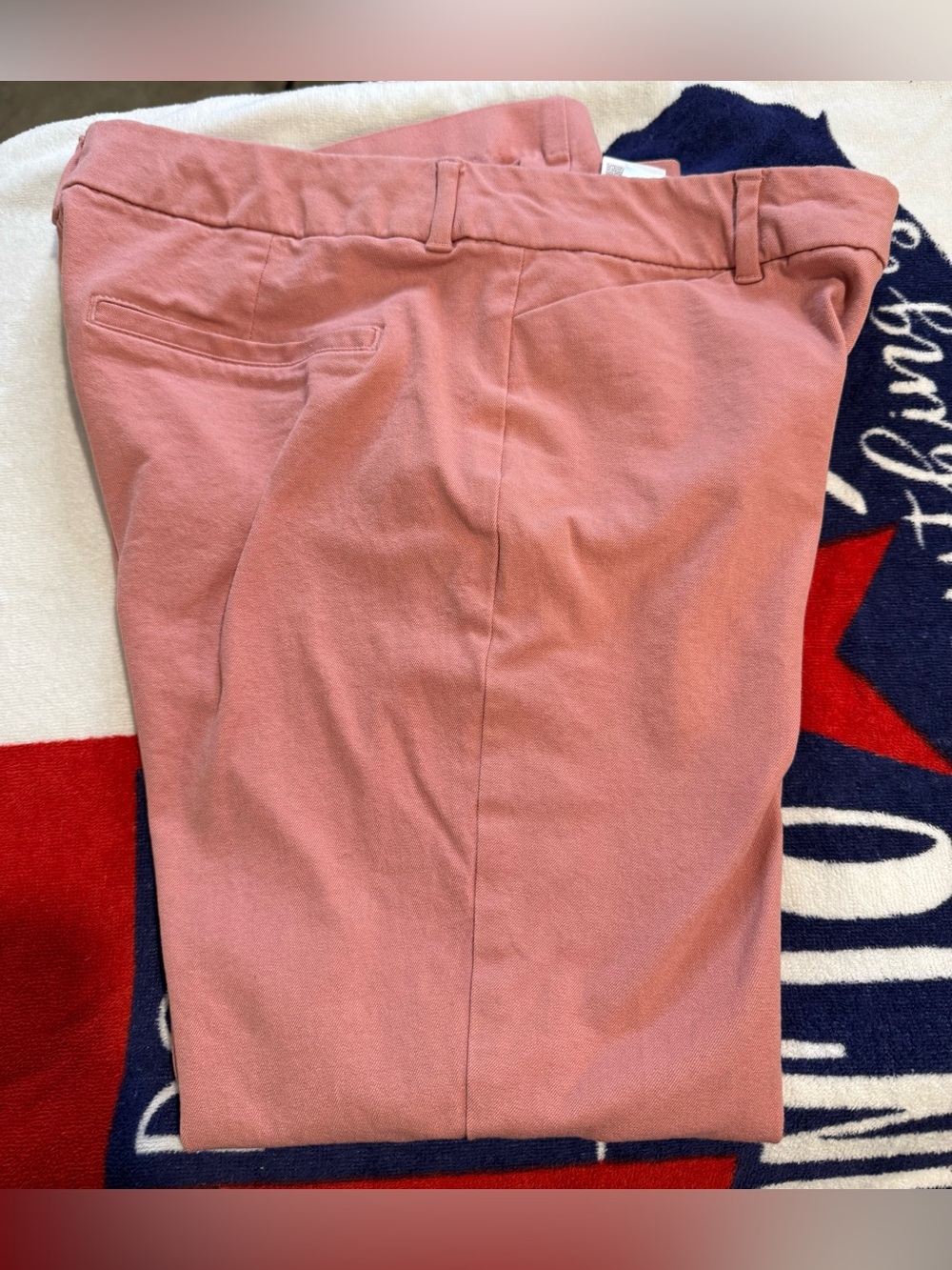 Old Navy Dusty Rose Pixie Ankle Pants